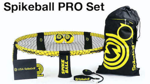 Spikeball Titan Set - Cerchio Robusto E Pallone Atlas Per Gioco Competitivo