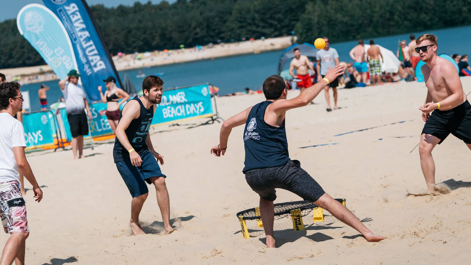 Spikeball Turnier in Hamburg – Paulaner Beach Days 2018