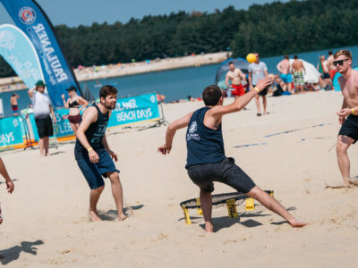 Spikeball Turnier in Hamburg – Paulaner Beach Days 2018