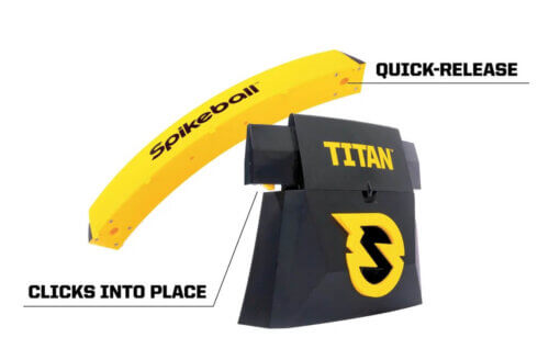 Fuß und Rahmenteil vom Spikeball Titan Set
