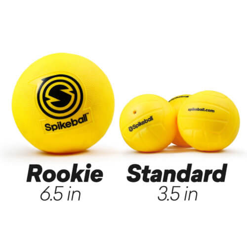 Rookie Ball vs Standard Spikeball