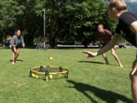 Das Ball Netz Spiel aus den Parks in Deutschland
