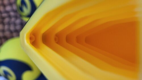 Innenansicht vom Rahmenteil des Spikeball Titan Sets